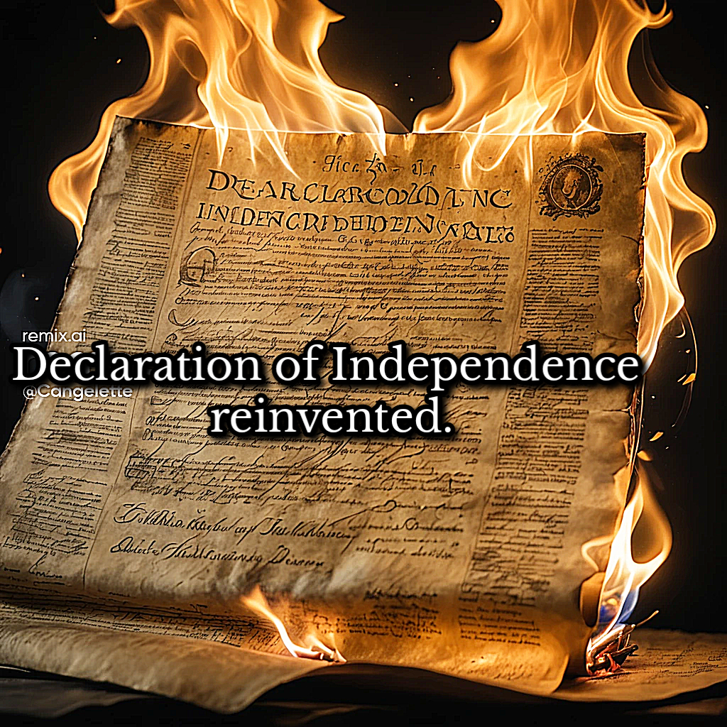 The Declaration of Independence&nbsp;reinvented